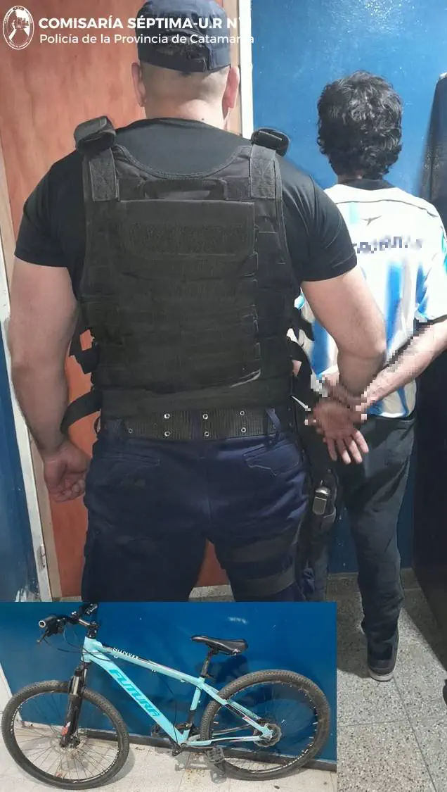 Recuperan una bicicleta robada y detienen a un hombre