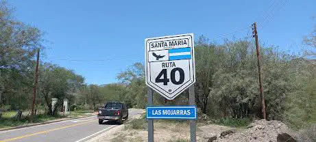 Tránsito interrumpido en la Ruta N°40
