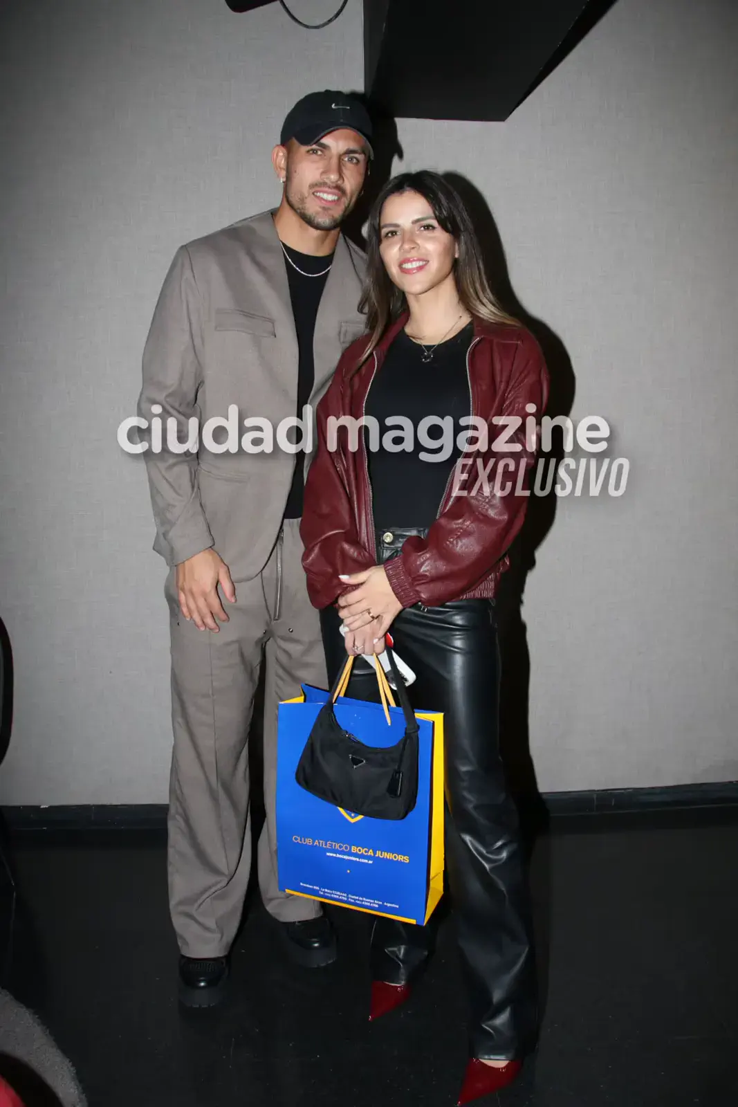 Leandro Paredes y Camila Galante (Foto: Movilpress)