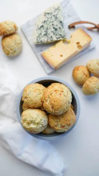 Chipá de queso azul sin gluten