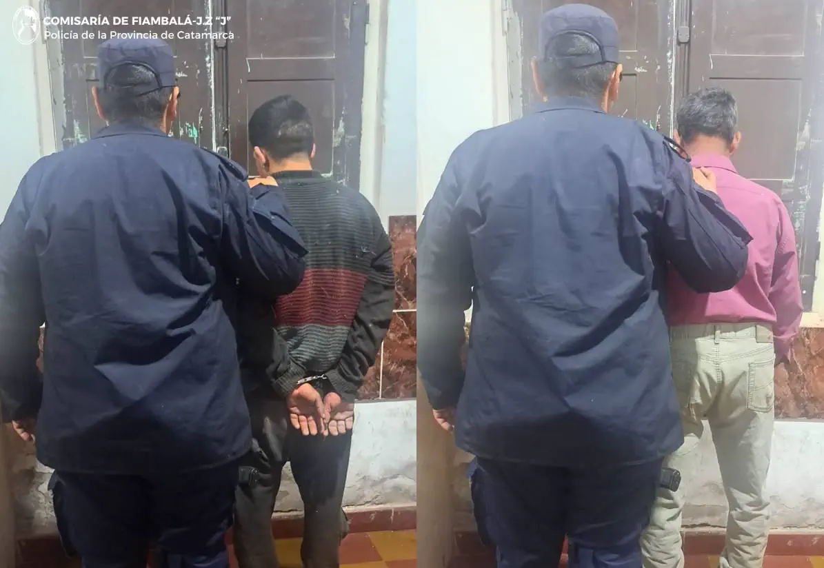 En Tinogasta dos personas fueron arrestadas