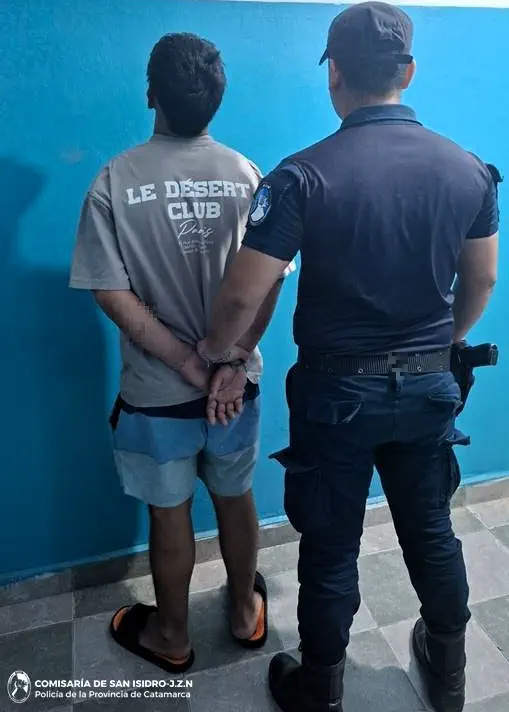Un joven fue aprehendido tras ser denunciado por su abuelo