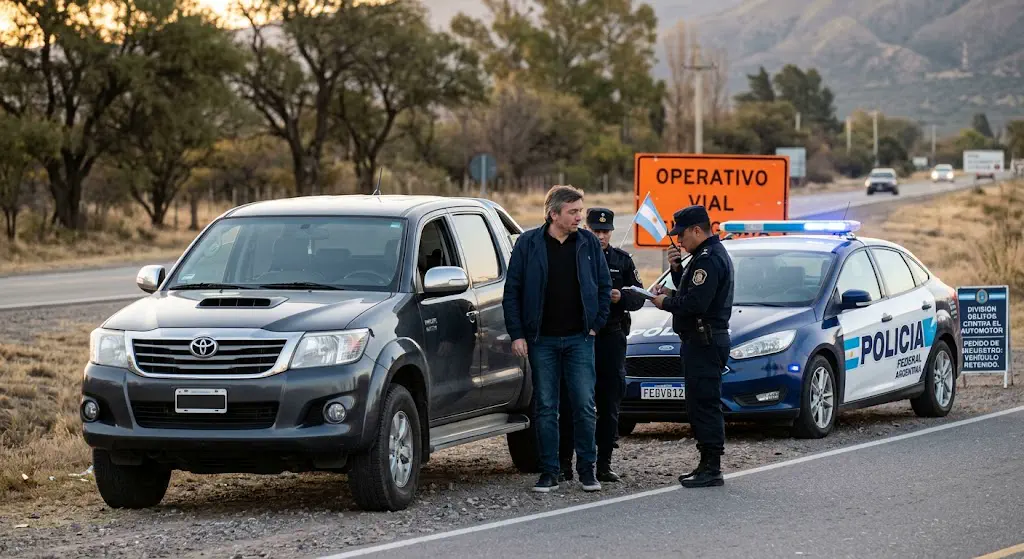 Secuestran en San Luis la camioneta de Máximo Kirchner