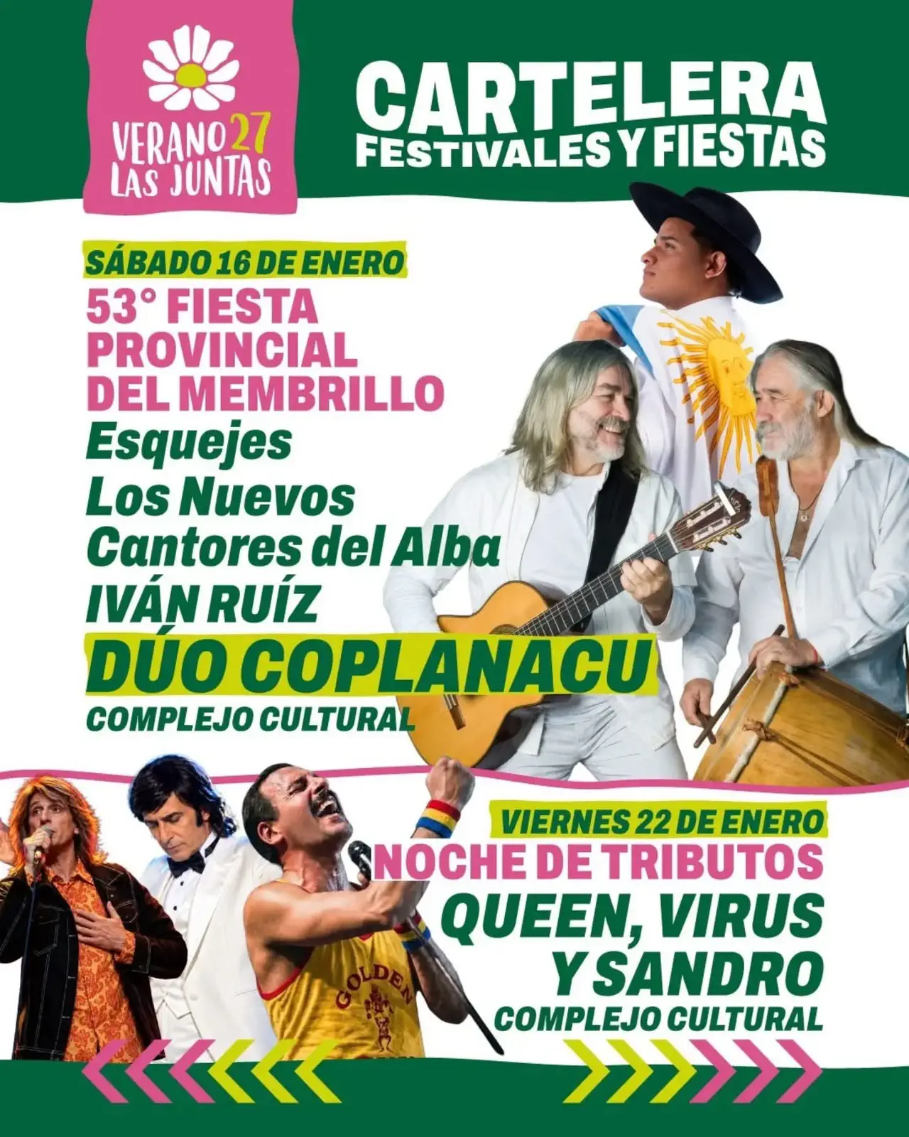 ¡A puro ritmo y tradición! Las Juntas palpita su imponente cartelera de festivales y fiestas para este verano