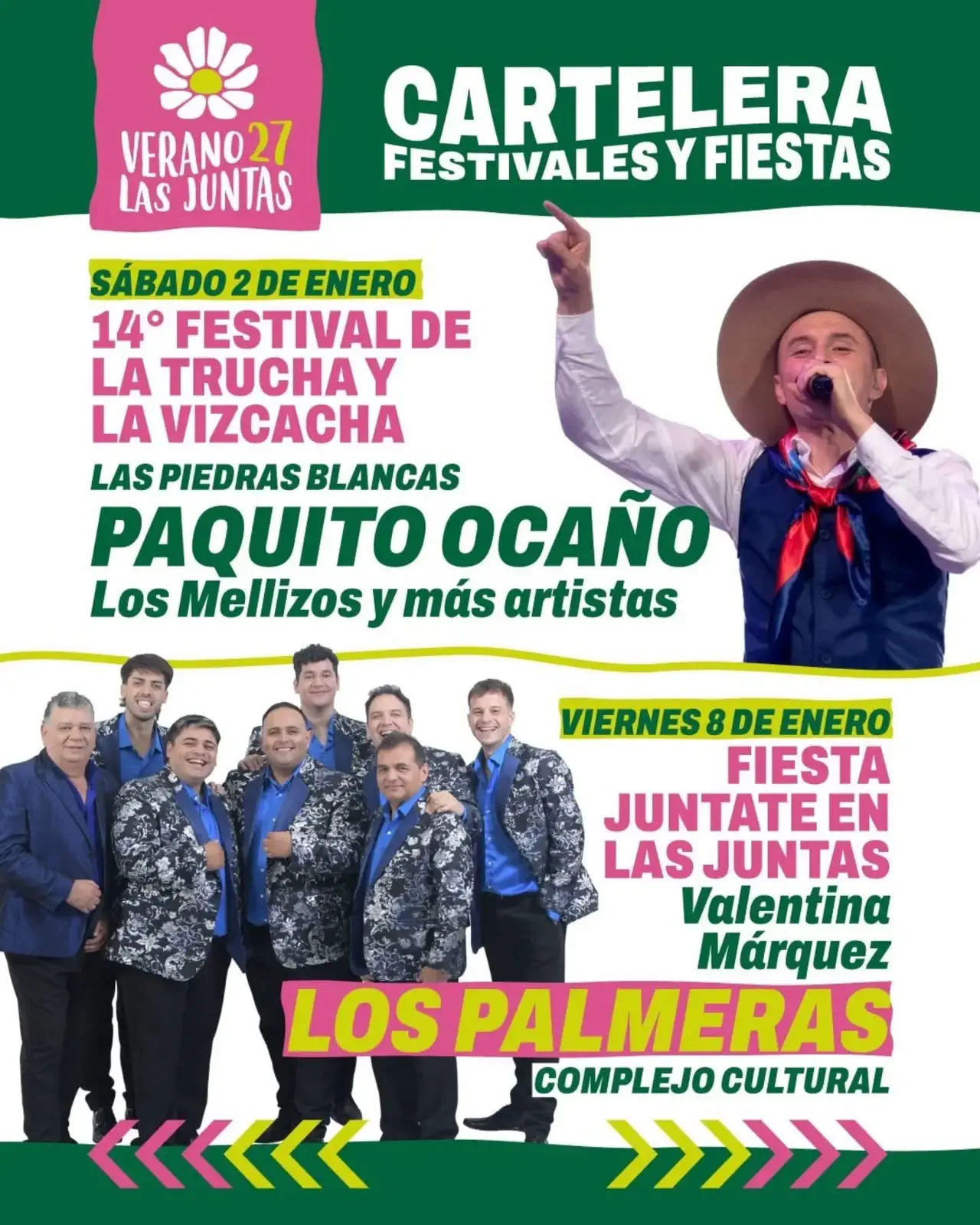¡A puro ritmo y tradición! Las Juntas palpita su imponente cartelera de festivales y fiestas para este verano