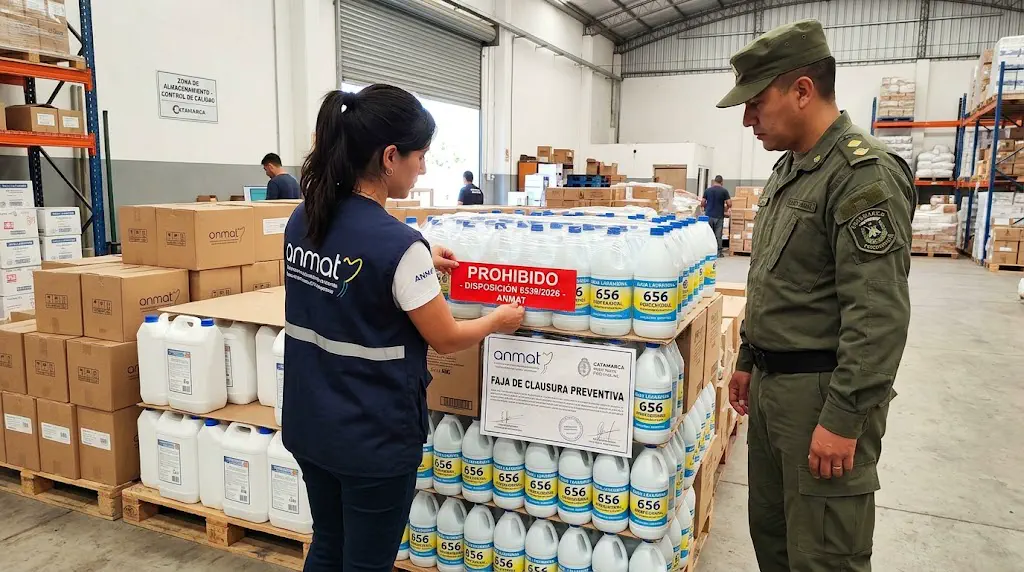 ANMAT prohibió la lavandina "656 Profesional" en todo el país y ordenó darla de baja en sitios de venta online