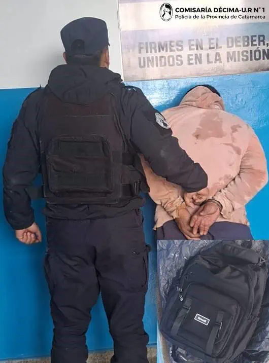 atrapan a un hombre que atacó a su víctima con una piedra