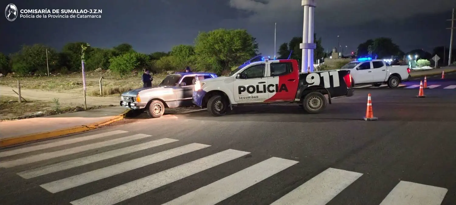 Chocó, escapó y terminó atrapado con alcoholemia positiva en Sumalao