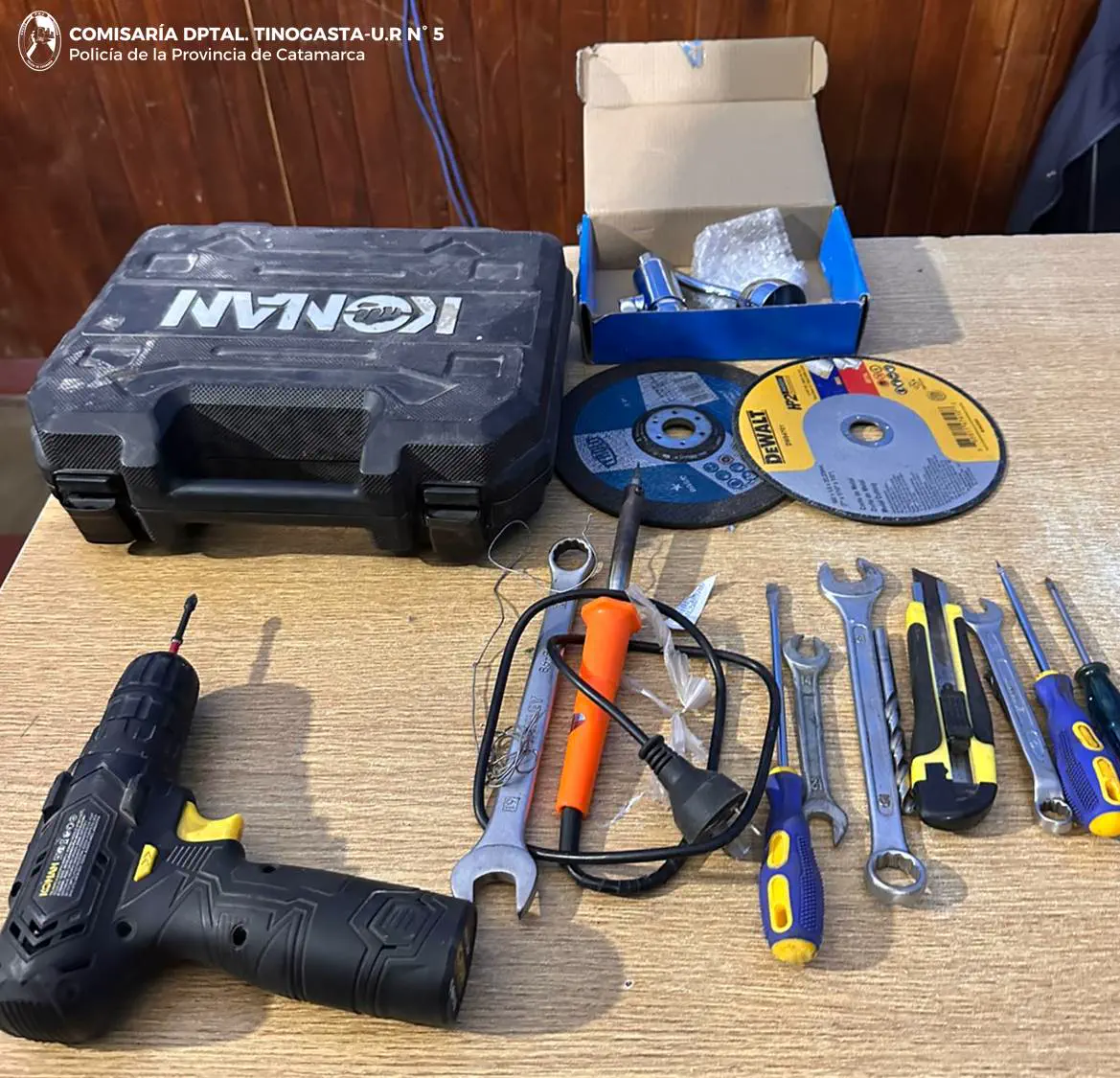 Comisaría departamental Tinogasta Secuestros