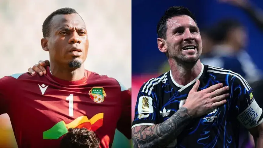 Dandjinou elogió a Messi antes de su despedida pero avisó: "No voy a regalarle un gol" - “Todos queremos la 10”: la insólita solución que propuso Benín a la AFA para evitar peleas por la camiseta de Messi