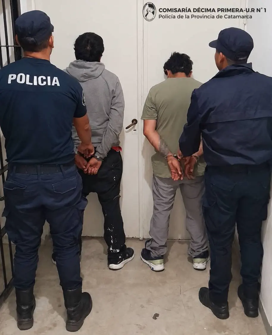 Detienen a dos hombres tras un intento de robo