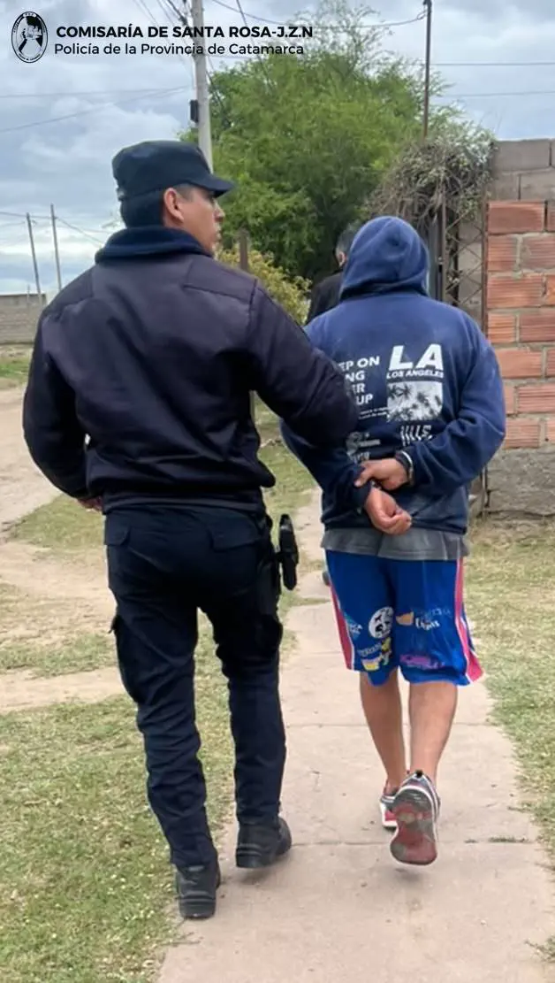 Detienen a un hombre de 45 años en Valle Viejo tras agredir a su expareja en el barrio 80 Viviendas