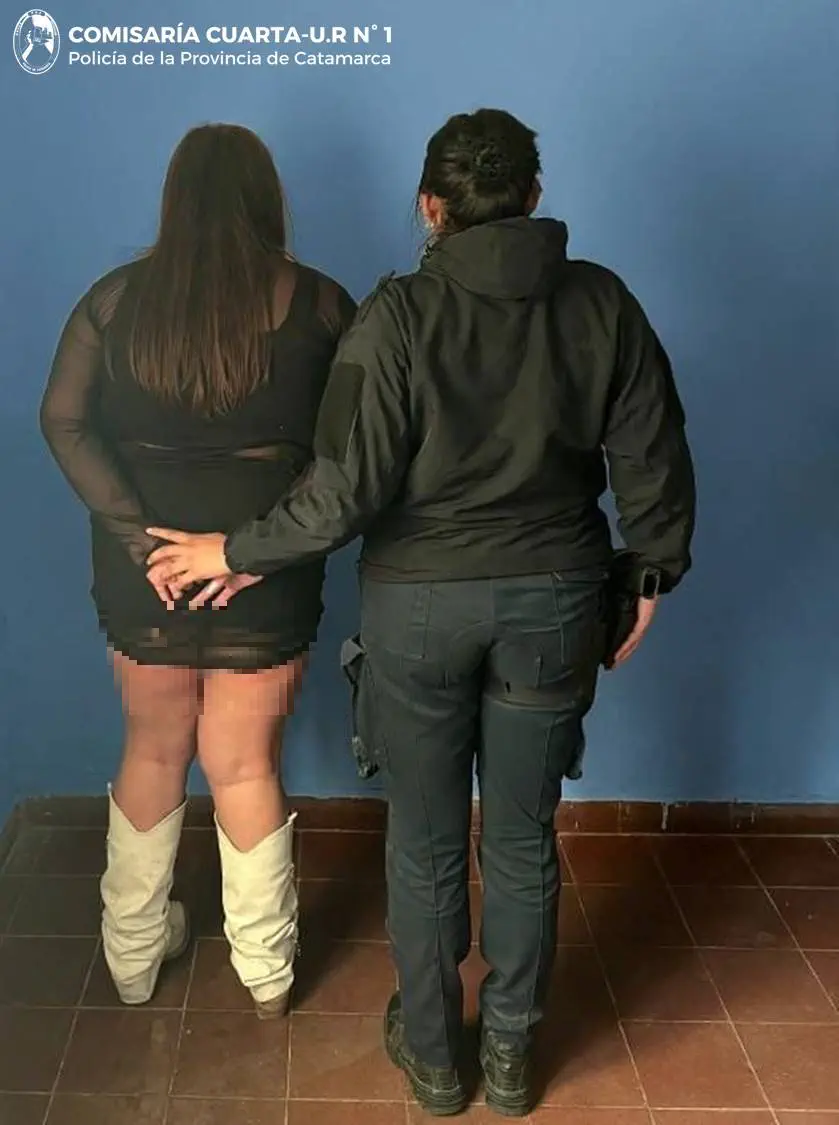 Detienen a una joven acusada de robar en un local comercial junto a un cómplice prófugo
