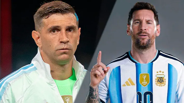 Dibu Martínez - Lionel Messi. De las frases virales a las versiones de vestuario: la verdad detrás de los rumores entre Lionel Messi y Dibu Martínez