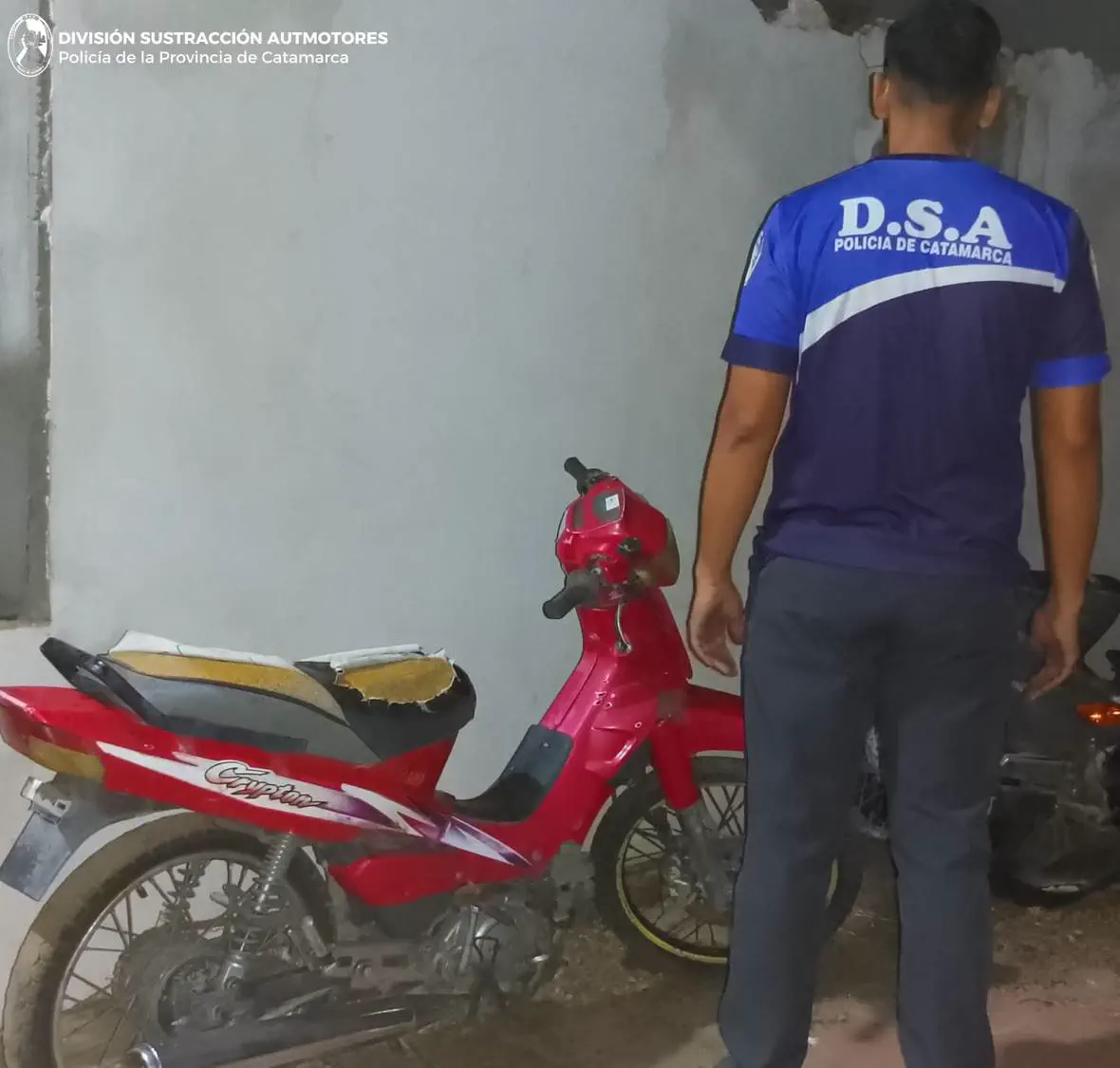 Div. automotores secuestro