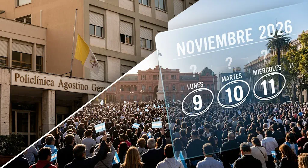 El mapa del calendario especial de noviembre