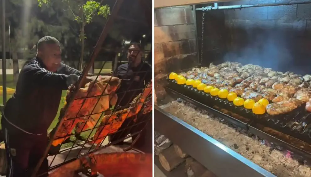 El menú criollo en el corazón del predio