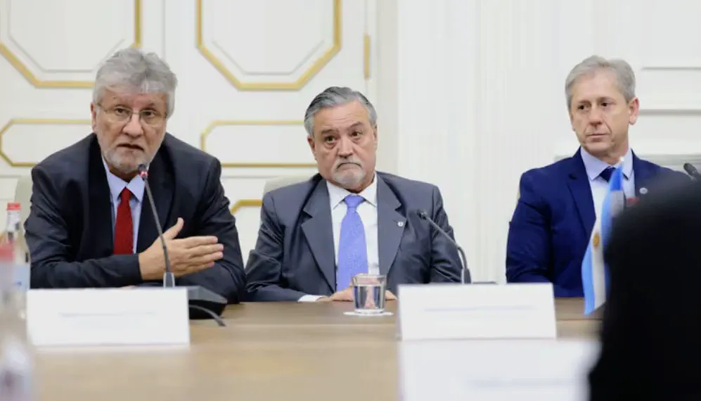 El senador Andrada del bloque Convicción Federal