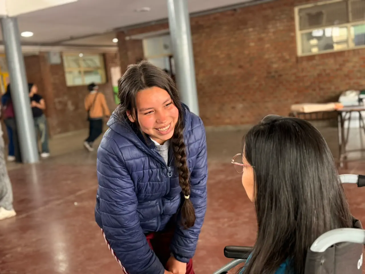 Escuela Municipal promovió una jornada de reflexión e inclusión junto a la artista Celeste Moya
