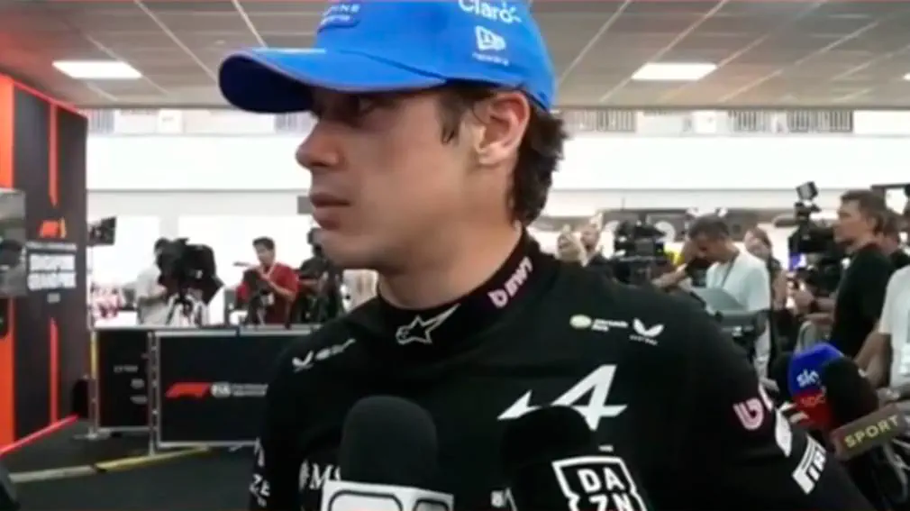 Franco Colapinto abandonó la carrera Sprint por una falla técnica en su Alpine