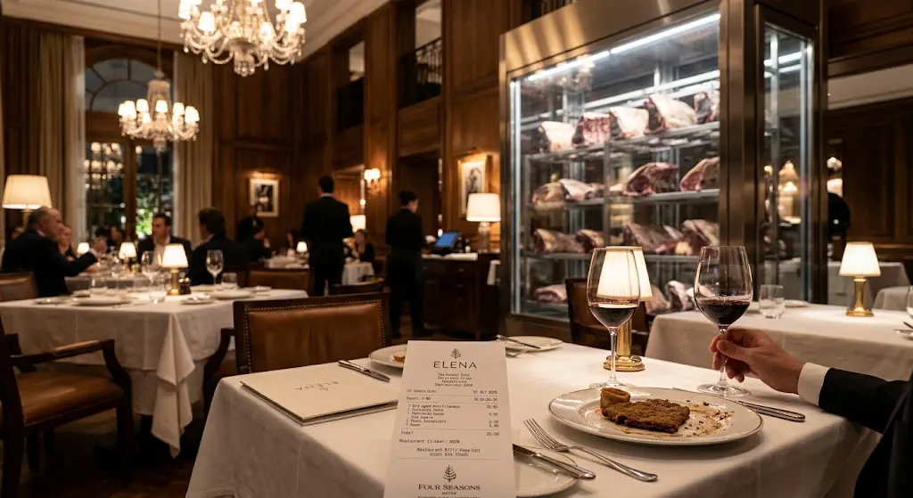 Fue a un muy exclusivo restaurante porteño y pidió la milanesa considerada como la más cara del país: el ticket