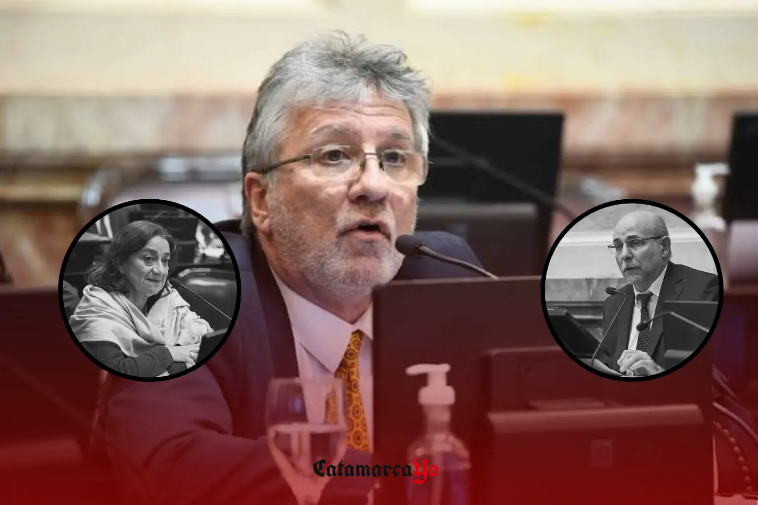 Guillermo Andrada, Lucía Corpacci, Flavio Fama