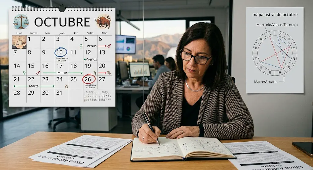 Horóscopo mensual: qué te depara octubre, según tu signo ascendente