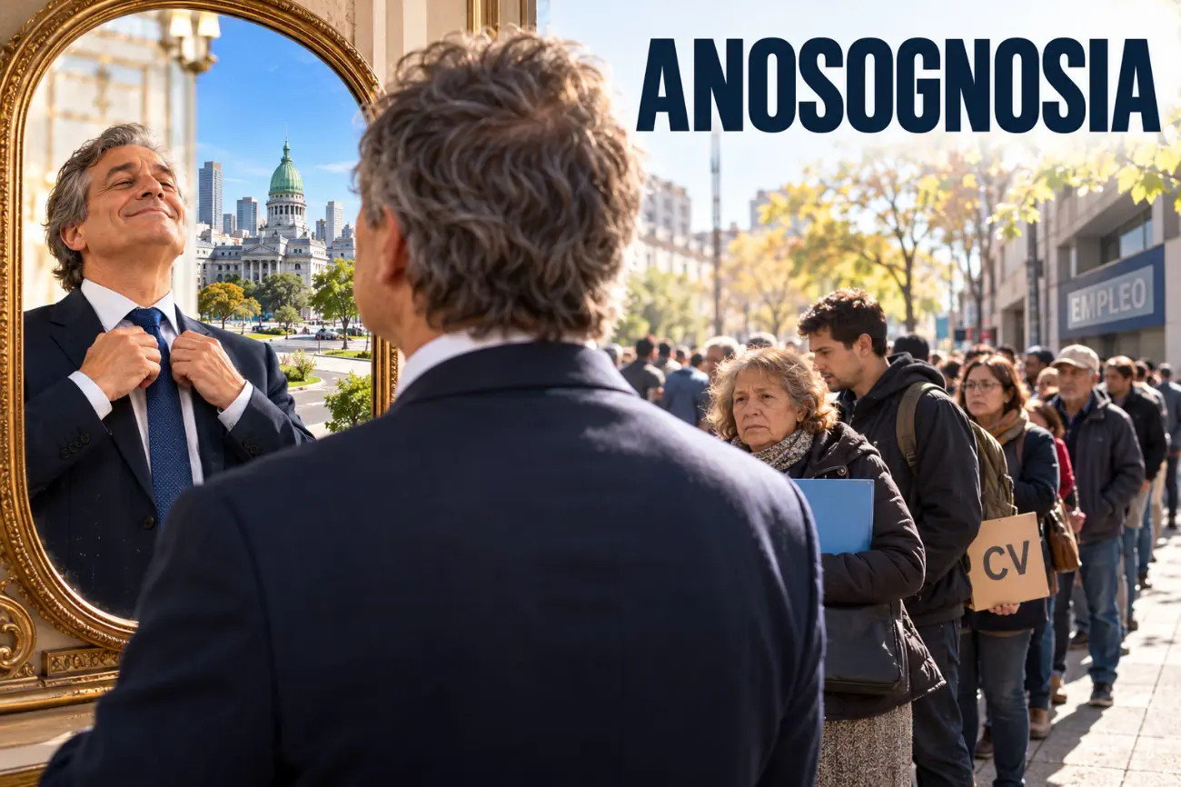 IMAGEN GENERADA CON IA: ANOSOGNIA