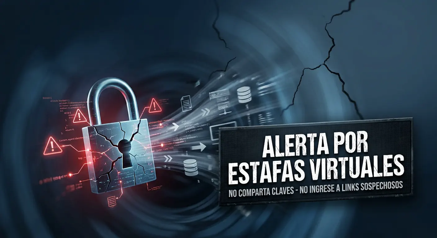 Alerta por estafas virtuales