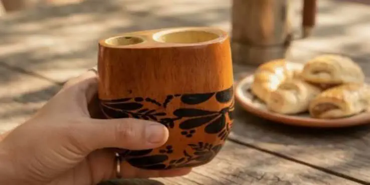 Ingenio misionero contra un drama cotidiano: creó un mate con doble compartimento para que la yerba no se lave