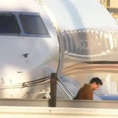 Lionel Messi arribó a la Argentina