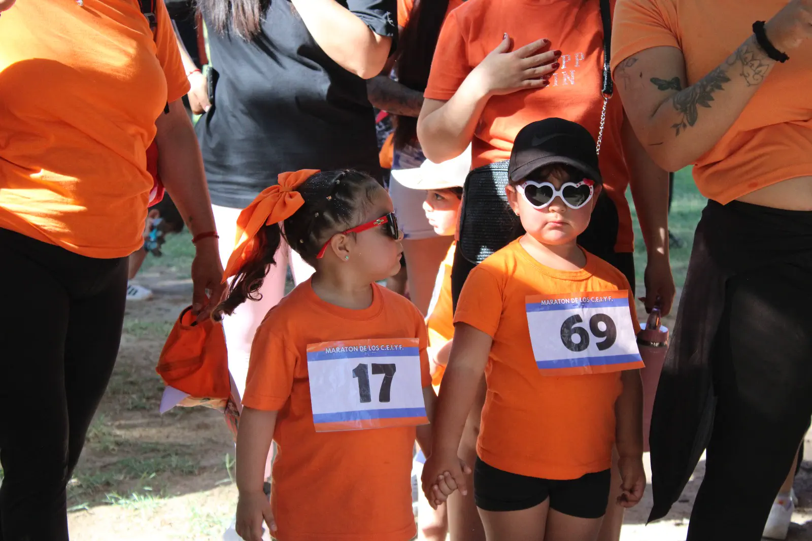 Los centros de primera infancia municipales realizaron su tradicional maratón en el Parque Adán Quiroga