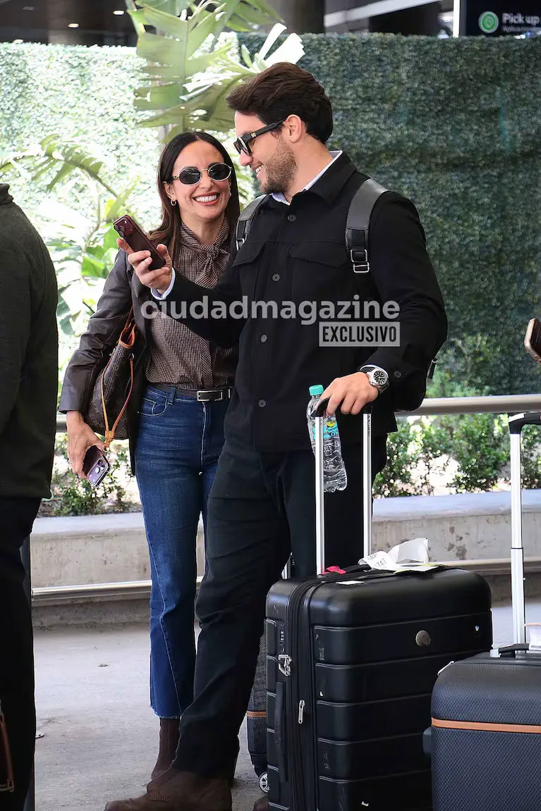 Lourdes Sánchez y Francisco Liotta Hernández. (Foto: Movilpress)