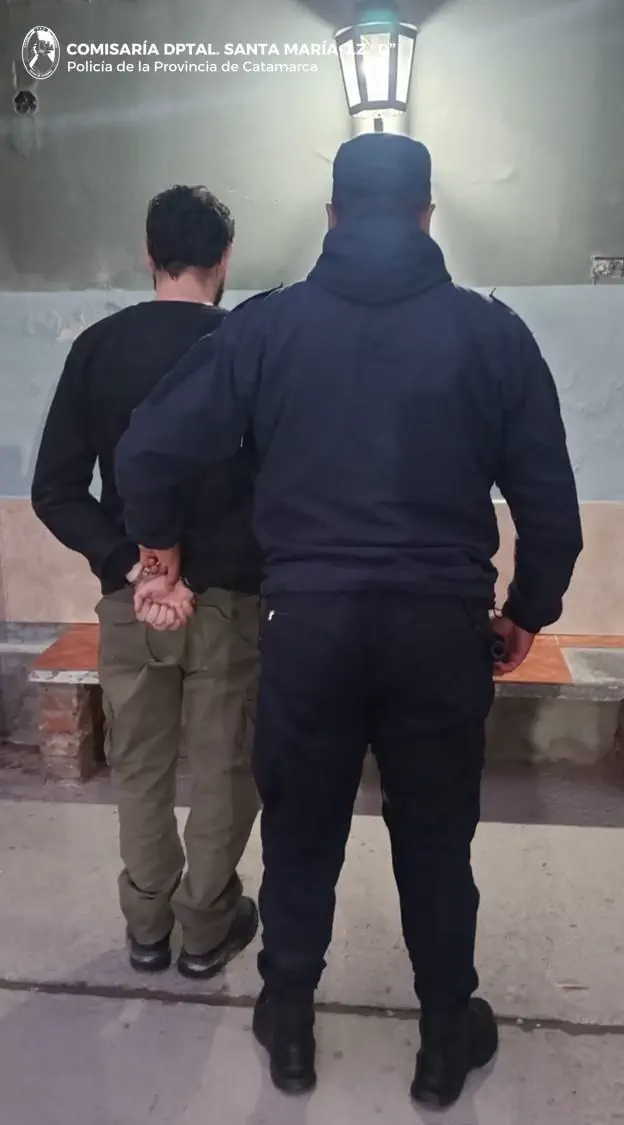 Operativo de alto riesgo en Santa María: detuvieron a un hombre por violencia de género y le secuestraron armas de fuego, municiones y armas blancas