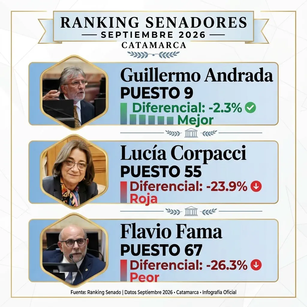 Ranking de Senadores