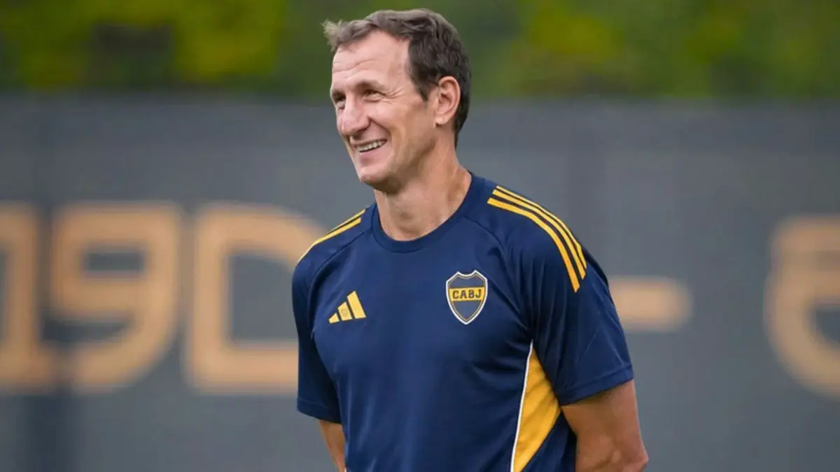 Rodolfo "Vasco" Arruabarrena - Formación de Boca vs. Unión en la Bombonera.