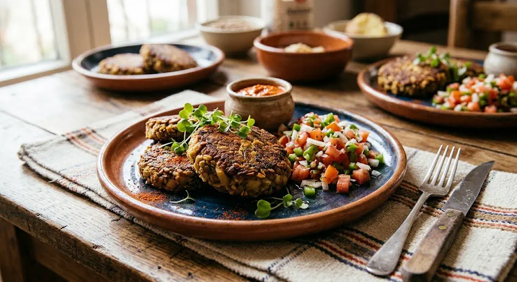 Saludables, económicas y rendidoras: cómo preparar medallones de legumbres firmes con solo dos ingredientes base