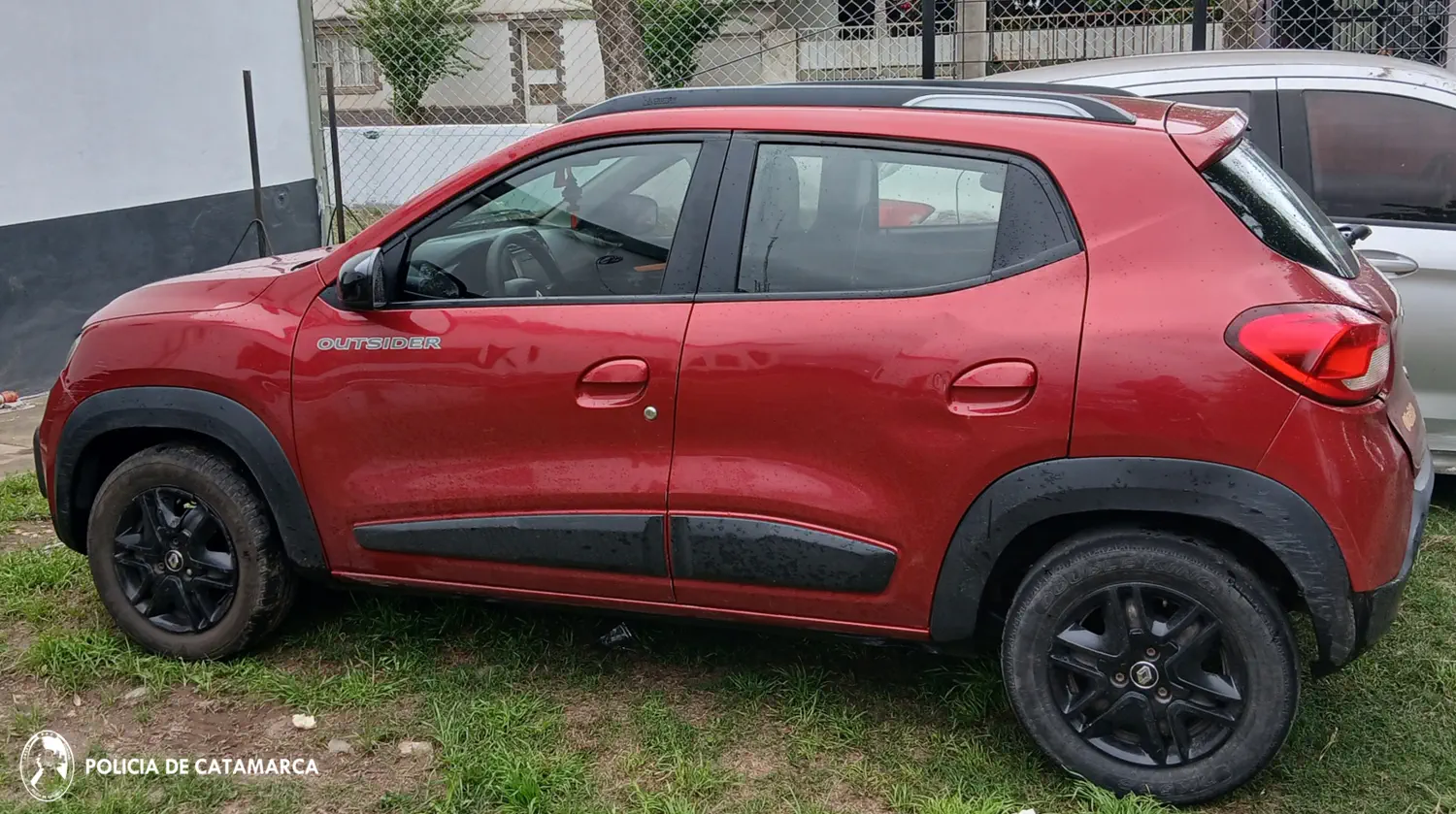 Secuestran un Renault Kwid solicitado por el Juzgado Comercial de Segunda Nominación