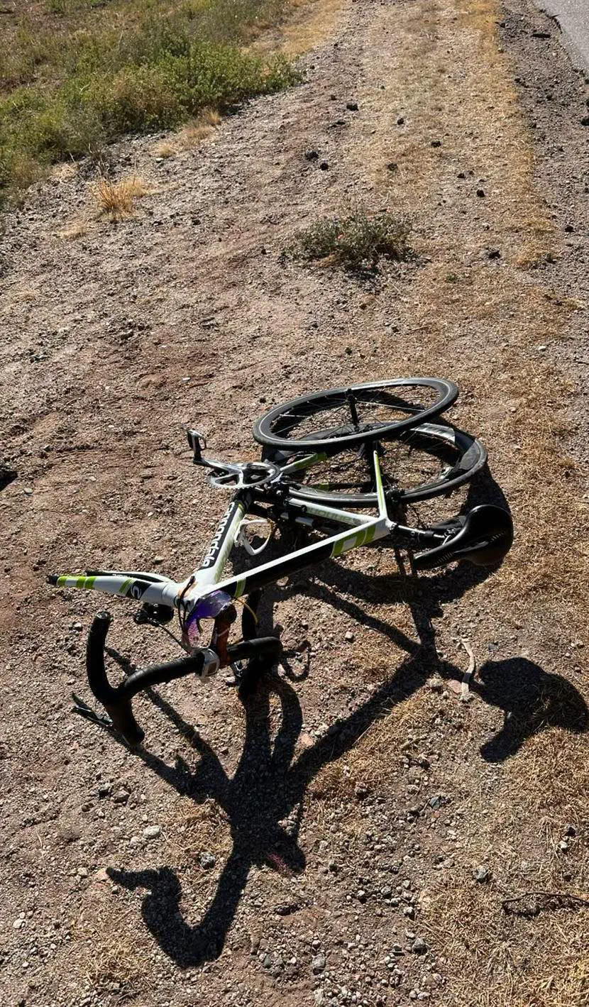 Un ciclista de Tinogasta fue atropellado en la Ruta Nacional 60 y deberá ser derivado a la Capital