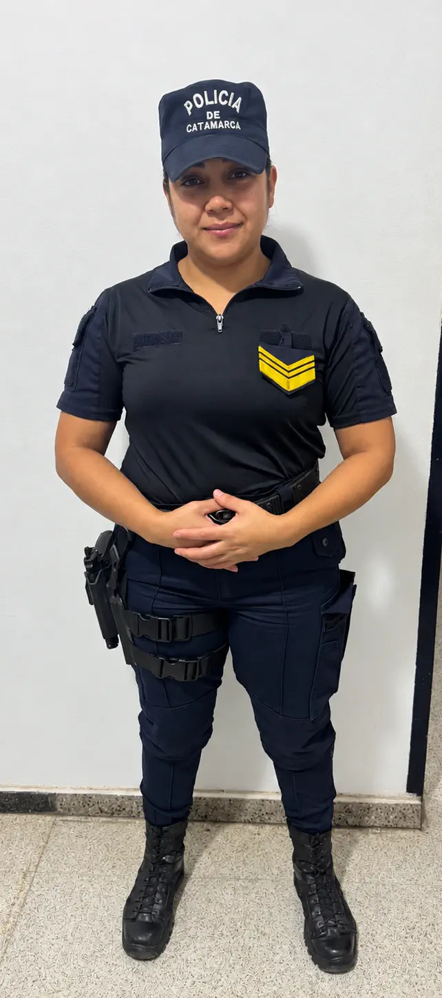 Una policía actuó con rapidez y le salvó la vida a un bebé de 5 meses