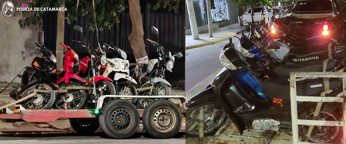 varias motocicletas estacionadas